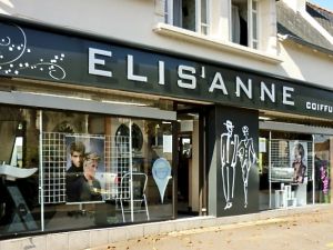 Enseigne lettres découpées ELIS'ANNE