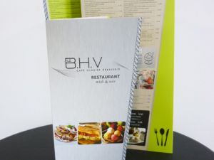 BHV Menus