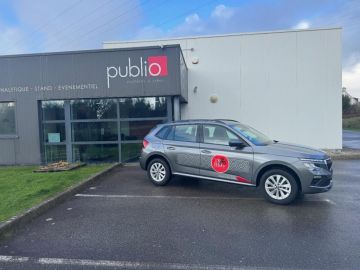 🔴⚫️ Nouvelle réalisation pour Tro Bro Léon ! ⚫️🔴
Marquage d’une Skoda, motifs celtes en découpe avec l’impression du logo en impression, un look bien breton...